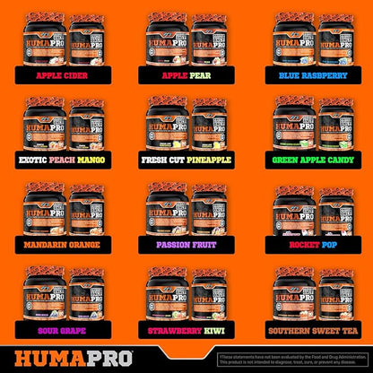 Humapro | Amino Acids Protein Matrix for Humans | 99% Utilization for Lean Muscle | Vegan, Gluten Free | 45 Servings (Sour Grape)