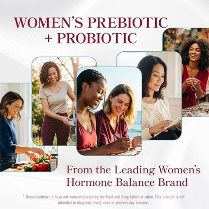 Probiotics for Women with Prebiotics + Cranberry | 5 Billion CFU | Berry-Flavor Gummies | Probiotics for Digestive Health, Vaginal Health & pH Balance | Supplements for Women | Vegan | 60 Ct