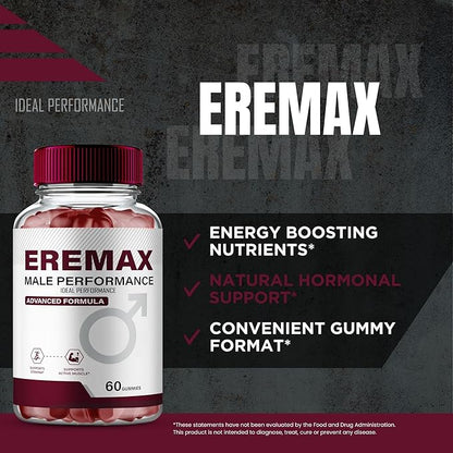 IDEAL PERFORMANCE Eremax Gummies, Eremax Gummy Reviews (2 Pack)