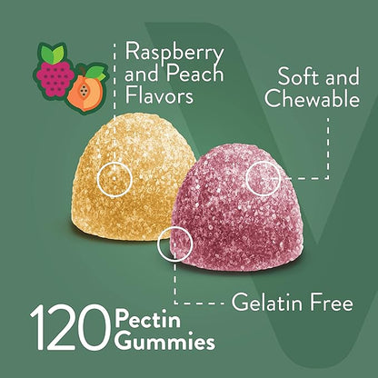 VITEEY Magnesium Gummies for Adults - 170mg of Magnesium Citrate Gummy for Calm, Sleep, Nerve & Muscle Function Support - Vegan, Gluten Free - 120 Count