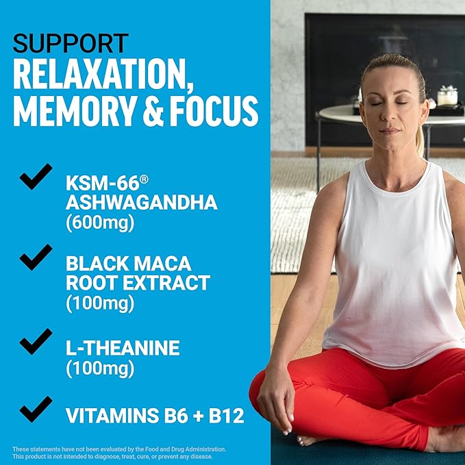 Force Factor Amazing Ashwa, KSM-66 Ashwagandha Supplement for Stress Relief, Focus, Memory, Immune Support, With Vitamins, Minerals & Antioxidants, Cortisol Supplements for Women, 360 Tablets (3-Pack)