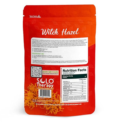 Witch Hazel Leaf Herbal Tea - 56 grams - Resealable Bag - Premium Quality (Witch Hazel Leaf)