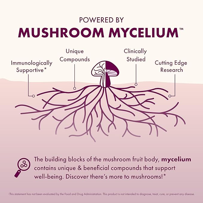 Host Defense MycoBenefits PMS Capsules - Mushroom Supplement for Women's Health Support - Support for Monthly Hormonal Fluctuations - Includes Maitake, Reishi, Vitex - 60 Capsules (30 Servings)