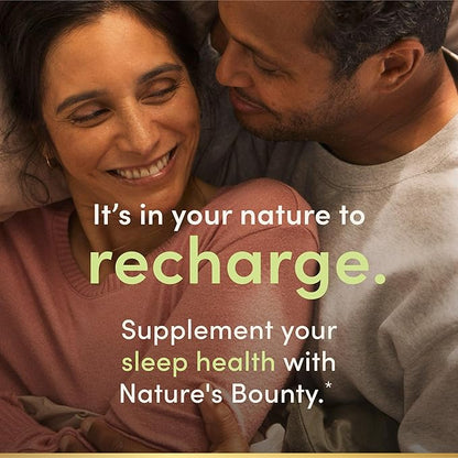 Nature's Bounty Melatonin,100% Drug Free Sleep Aid,Promotes Relaxation and Sleep Health,1mg,180 Tablets,(Pack of 3)