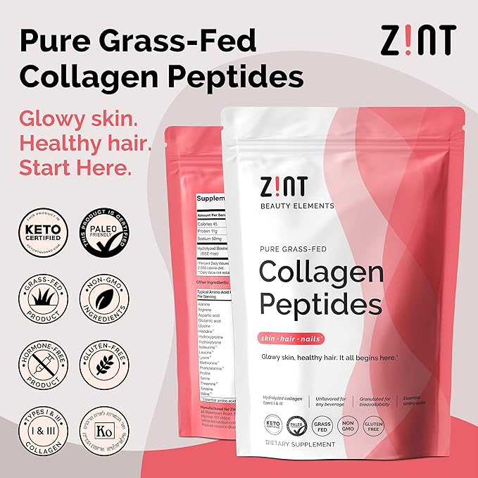 Z!NT Collagen Hydrolysate Bag, 10 Oz