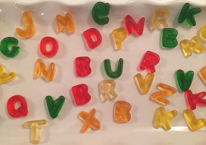 HARIBO Gummi Candy, Alphabet Letters, 5 oz. Bag (Pack of 12)
