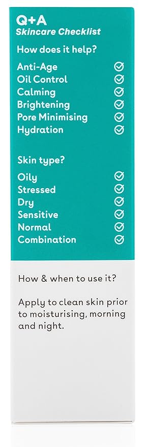 Q+A Niacinamide Serum, 30ml