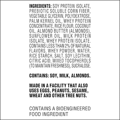 Atkins Lemon Flavored Snack Bar, High Protein Bar, Low Sugar and Low Carb, Keto Friendly Snack, Gluten Free, High in Fiber, Made with Real Almond Butter, 16 Count