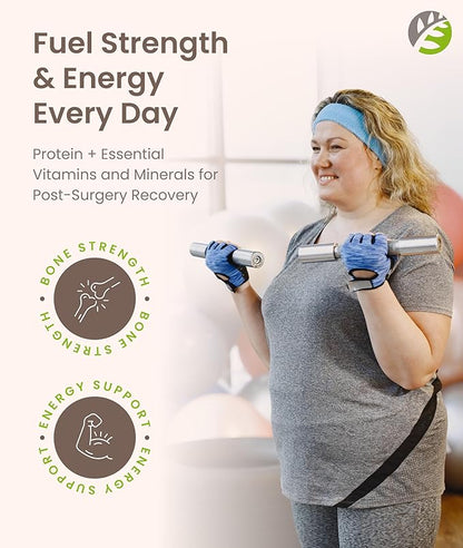 BariSlim High Protein Shake - Delicious & Nutritious Meal Replacement Shake - Low Sugar & Carb - Formulated for Bariatric Patients & Post-Weight Loss Surgery Support | Carmel Caffe Latte (9 oz)