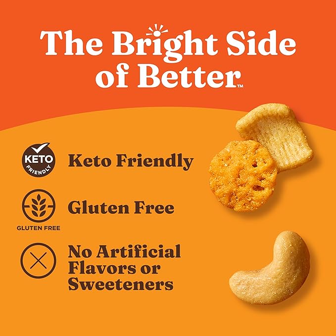 Catalina Crunch Protein Snack Mix with Cheese Crisps - 10g Protein, 1g Sugar per Serving - Good Source of Fiber, Keto, Gluten Free - Cheddar, 5.25 Ounce Bag (Pack of 1)