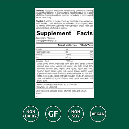 Standard Process SP Cleanse - Healthy Kidney & Liver Support Supplement - Formula Aids Gallbladder Function - Digestive Support Supplement with Apple Pectin, Barley, Beetroot & More - 150 Capsules