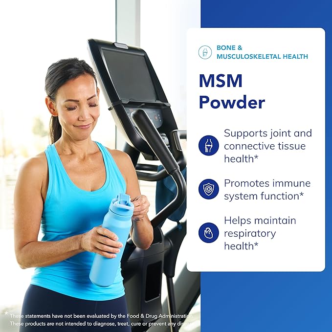 Pure Encapsulations MSM Powder | Hypoallergenic Supplement Supports Joint, Immune, and Respiratory Health | 8 Ounces