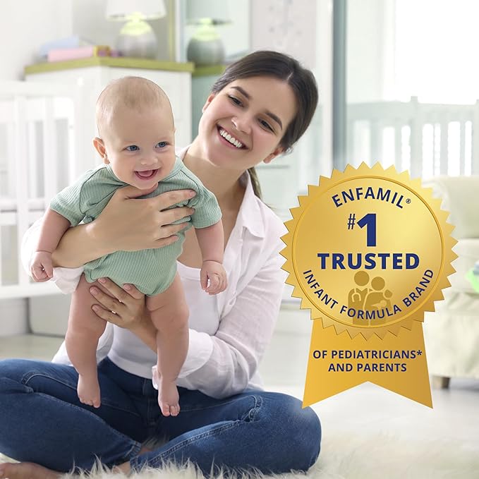 Enfamil Prosobee Plant based Baby Formula, for Sensitive Tummies, Soy-based Plant Sourced Protein, Vitamins for Immune Support, Lactose-free, Milk free, Gluten free, 20.9 Oz Can, 4 Count