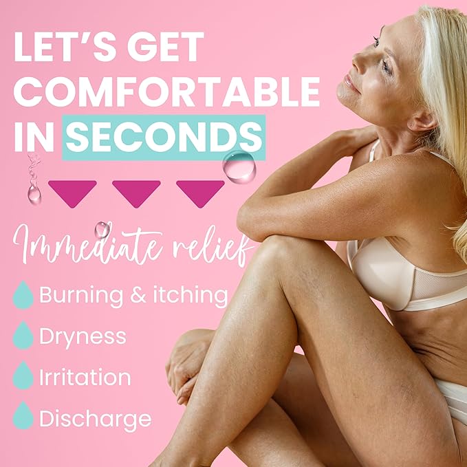 Hydro GYN Vaginal Moisturizer | Long Lasting for Vaginal Dryness & Irritation | Hyaluronic Acid & Vitamin E | Feminine Care Hormone Free | Pre and Post Menopausal I 10 Pre Filled Applicators