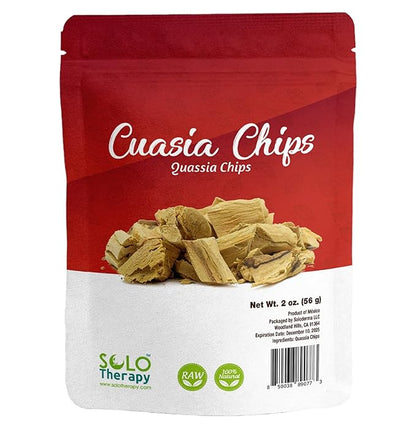 Cuasia Tea - 56 grams - Cuasia Herb - Te de Cuasia - Quasia Chips - Cuasia Bark Herbal Tea - Resealable Bag - 56 grams - Premium Quality (Cuasia Herb)