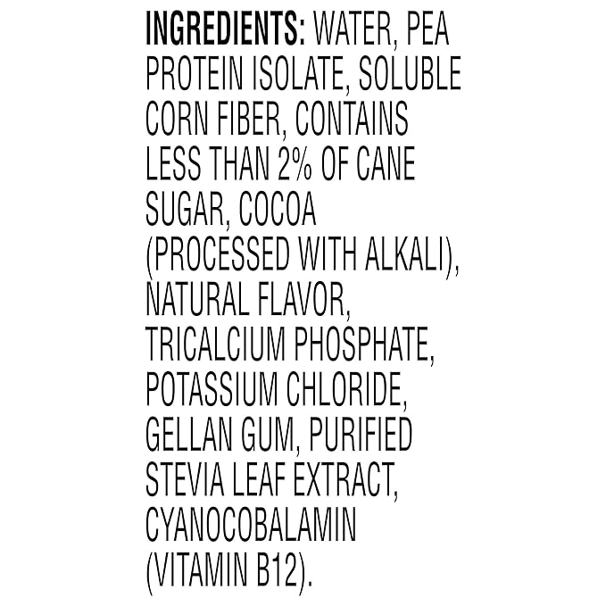 Evolve Plant Based Protein Shake, Double Chocolate, 20g Vegan Protein, Dairy Free, No Artificial Sweeteners, Non-GMO, 10g Fiber, 11 Fl Oz (Pack of 12) - (Formula May Vary)