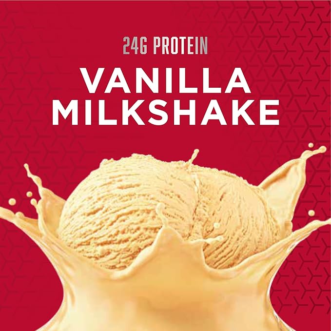 BSN SYNTHA-6 EDGE Protein Powder, Vanilla Flavored Powder with Hydrolyzed Whey, Micellar Casein, for Muscle Gain, Low Sugar, 24g Protein, Vanilla Milkshake, 28 Servings, 2.34 Pound (Pack of 1)