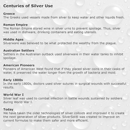 Silver Biotics Advanced Silver Technology, SilverSol Ag₄O₄ 10 PPM Immune Support | Bio-Hacking Immune Building Natural Support | 32 Fl Oz