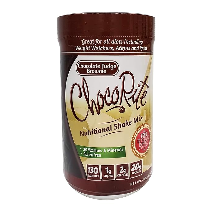 ChocoRite Protein Chocolate Supreme Shake Mix, Chocolate Supreme, 15.3 Ounce