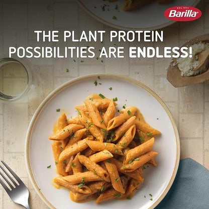 Barilla Red Lentil Penne Pasta, 8.8 oz (Pack of 10) - Gluten Free, Non GMO & Kosher - Plant Based Protein
