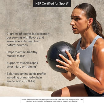 THORNE - Whey Protein Isolate - Balanced Amino Acids Profile with BCAAs - 21 Grams of Easy to Digest Whey Protein Powder - NSF Certified for Sport - Chocolate - Gluten & Soy-Free - 14 Packets