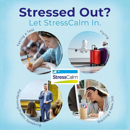Boiron StressCalm Tablets for Relief of Stress, Anxiousness, Nervousness, Irritability, and Fatigue - 120 Count (2 Pack of 60)