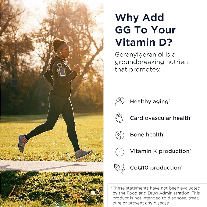 Designs for Health Vitamin D Supreme - Vitamin D 5000 IU with 2000mcg Vitamin K as MK4 for Bone Health, Heart Health, Mood & Immune Support - Vitamin D3 Enhanced with GG Supplement (30 Capsules)