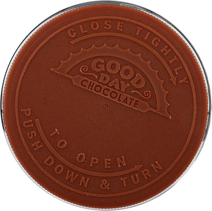 Good Day Chocolate Melatonin for Adults [ 80 Count ] - Fair Trade Non-GMO Chocolate with Chamomile and Melatonin 1 mg - Adult Melatonin, Adult Natural Sleep Aid Supplement