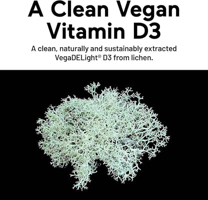 SMARTERNUTRITION Vegan Vitamin D3 5000 IU + Natural Vitamin K2 1100 mcg in Organic Coconut & Olive Oil - D3 K2 Supplement for Immune & Bone Support - 360 Softgels[180 Day Supply]