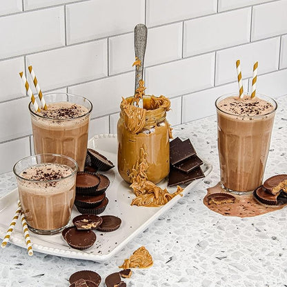 Keto Chow Chocolate Peanut Butter | Keto Meal Replacement Shake Powder | Nutritionally Complete | Low Carb | Delicious Easy Meal Substitute | Protein Rich You Choose The Fat | Single Meal Sample
