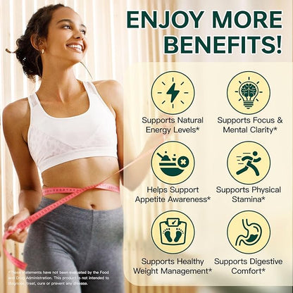 GLP-1 Supplement Support - GLP-1 Support Complex & GLP Activate Natural Formula for Metabolic Balance, Supports a Healthy Lifestyle and Fitness Goals - 90 Capsules