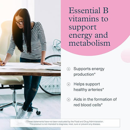 Youtheory B12B6 Gummies - Vitamin B12 & B6 - Supports Mood, Nervous System & Metabolism* - Aids Memory & Stress Management* - Sugar Free - No Dairy, Soy or Gluten - 60 Gummies (60 Servings)*