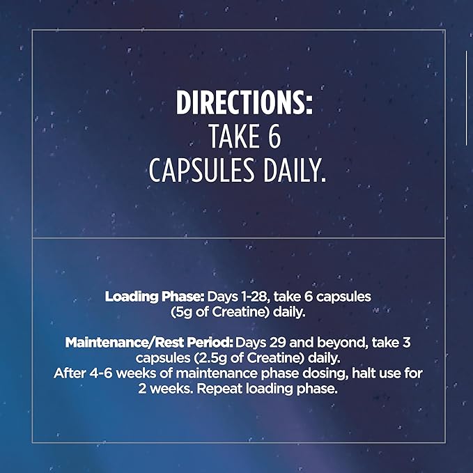 Vega Creatine Monohydrate Capsules, 5g Micronized Creatine Powder per Serving, for Lean Muscle, Support Cognitive Function, Pure, Unflavored, Sugar Free, 180 Pills (30 Servings)