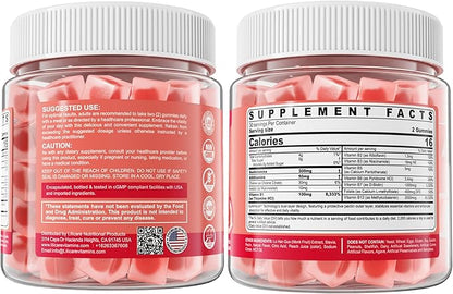 Vitamin B1 & Methylated Vitamin B Complex Gummies - All B Vitamins, Benfotiamine, Thiamine & Inositol, Methylated B1 B2 B6 Multivitamins, L-methylfolate, Methyl B12 for Nerve Cognition Energy, 60 Cts