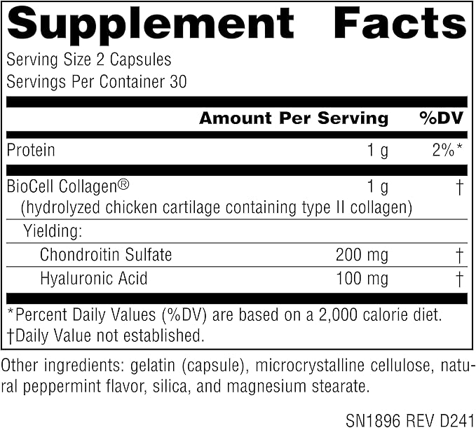 Source Naturals Hyaluronic Acid, Promotes Healthy Joints*, 50mg - 30 Capsules