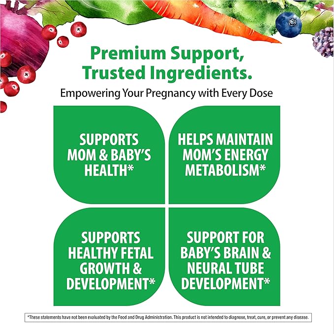 Rainbow Light Prenatal One Multivitamin Support from Conception to Postnatal, High Potency, Clinically Proven Absorption of Vitamin D, B2, Folate, Calcium, Zinc, Iron - 150 Tablets, 5 Month Supply