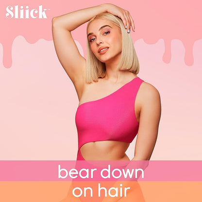 Sliick Hard Wax Beads for Hair Removal, Gummy Bears – Stripless Wax Beads for Face, Body & Sensitive Skin, 8 oz