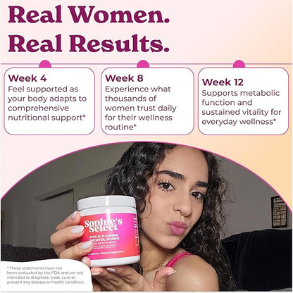Myo-Inositol & D-Chiro Inositol 2000mg Per Serving for Women - Inositol 40:1 Formula with Spearmint, Vitamin D3, Zinc & Magnesium - Hormone Balance for Women, Ovarian Support - 120 Capsules - 3Packs