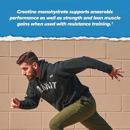 ONNIT Creatine Monohydrate Powder – Unflavored, 90-Serving Value Size – Supports Strength, Lean Muscle, and Brain Energy† – Keto Friendly, No Fillers, 90 Servings, 15.29 oz
