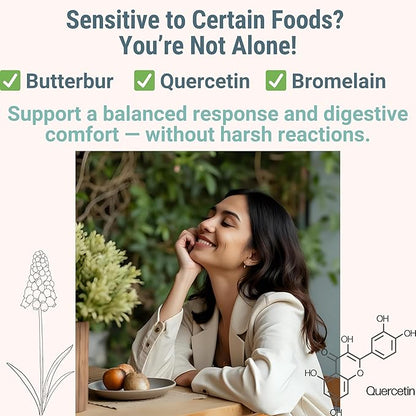 SHIZAM DAO Bromelain Enzyme Gummies with Butterbur Quercetin Stinging Nettle Root Extract, DAO Diamine Oxidase Enzyme, Powder Tincture Tablet Tea Alt Supplement, Leaf 500mg