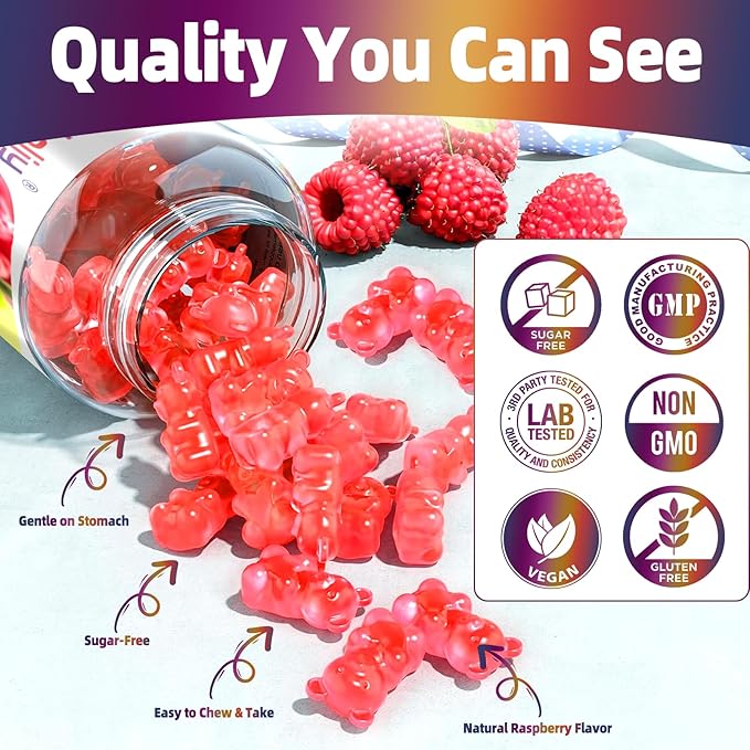 Potassium Citrate Gummies 2000mg, High Potency Electrolyte Gummies, Potassium Supplement with Magnesium glycinate, Zinc, Vitamin C D3 K2, for Electrolyte Balance, Leg Cramps, Muscle Support, 60 Chews