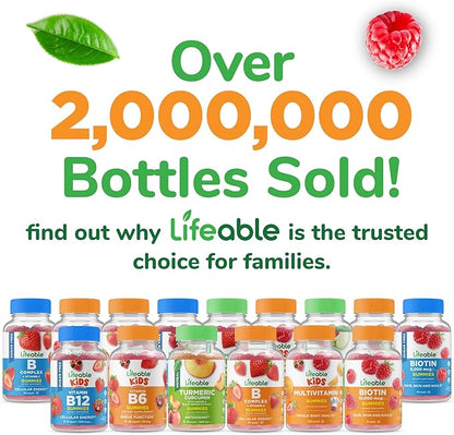 Lifeable Sugar Free Womens Multivitamin Gummy | with Iron and 18 Essential Vitamins and Minerals | Great Tasting Multivitamin for Women Gummies | 90 Gummies