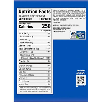 CLIF BAR - Energy Protein Bars - Chocolate Chip - Made with Organic Oats - Energy Bars - Non-GMO - (15 Pack)