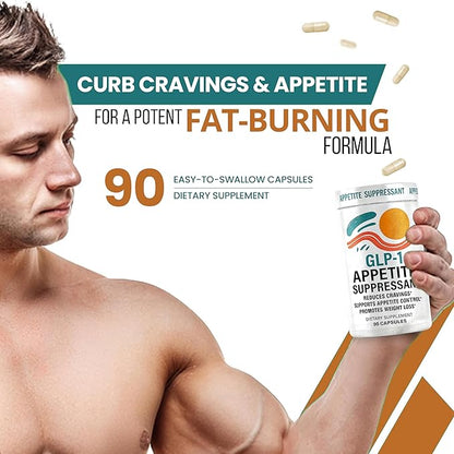 T-MODE GLP-1 Supplement & Weight Loss - Detox +Probiotics for Women & Men - Berberine, Apple Cider Vinegar, Fat Burner Day & Night + Appetite Suppressant
