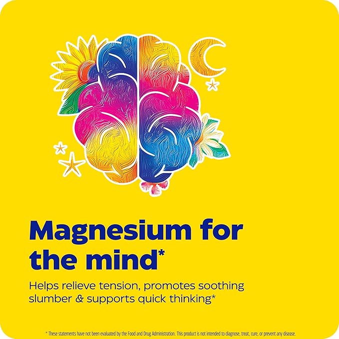 Enzymedica, Magnesium Mind with ATA Mg, 24% Faster Absorption, High-Bioavailability Magnesium for Sleep, Stress & Cognition, 60 Count
