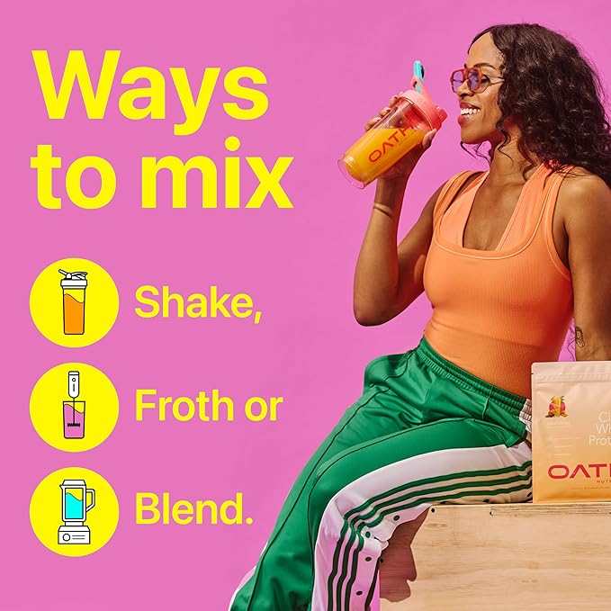 Oath Nutrition Clear Whey Isolate Protein Powder, Raspberry Lemonade, 20g Complete Protein per Serving, No Added Sugar, Grass-Fed, 18 Servings