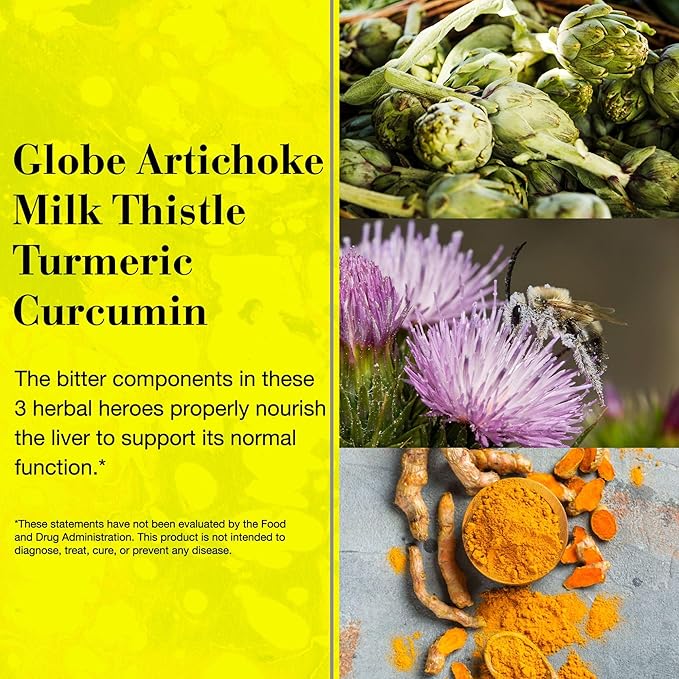 NEW NORDIC Active Liver Gummies, Milk Thistle, Artichoke & Turmeric Supplement, Natural Peach Mango Flavor, Sugar Free & Vegan, 60 Count (Pack of 1)