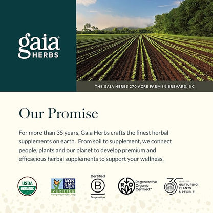 Gaia Herbs Adaptogen Performance - Energy Support Supplement with Ingredients Traditionally Used to Help Sustain Endurance & Stamina* - with Cordyceps & Ashwagandha - 60 Vegan Capsules (60 Servings)