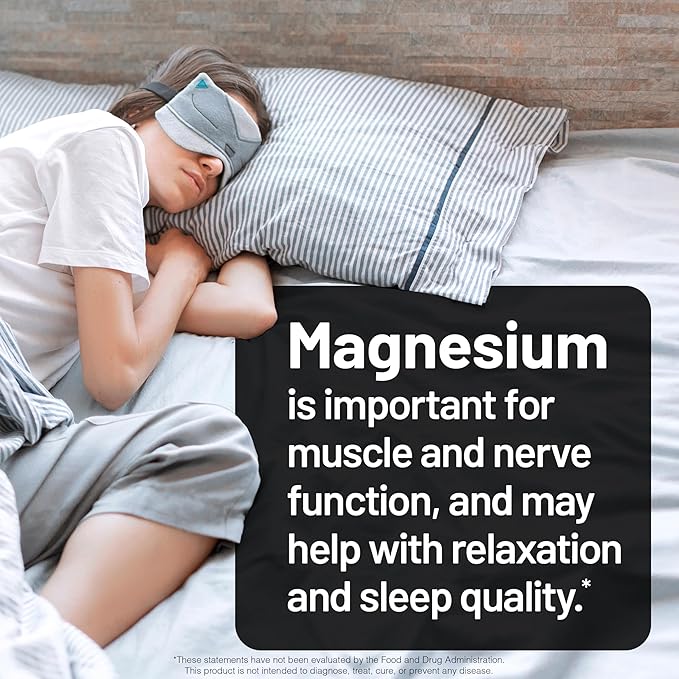 NatureWise Magnesium Glycinate 625 mg - High Absorption Chelated Magnesium Glycinate for Sleep, Relaxation, Muscle & Bones* - Gentle on Stomach, Vegan, Non-GMO - 90 Capsules[90-Day Supply]