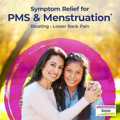 Boiron Sepia 30C Homeopathic Medicine for PMS and Menstrual Symptom Relief - Bloating and Lower Back Pain During Menstruation - 3 Count (240 Pellets)